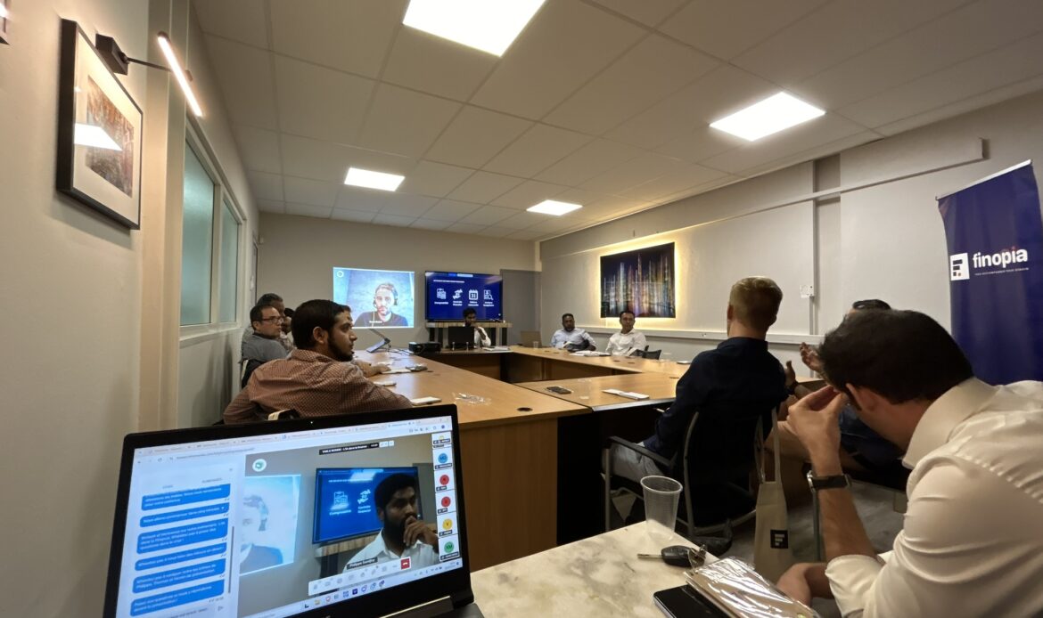 atelier sur le thème de l'intelligence artificielle dans la finance