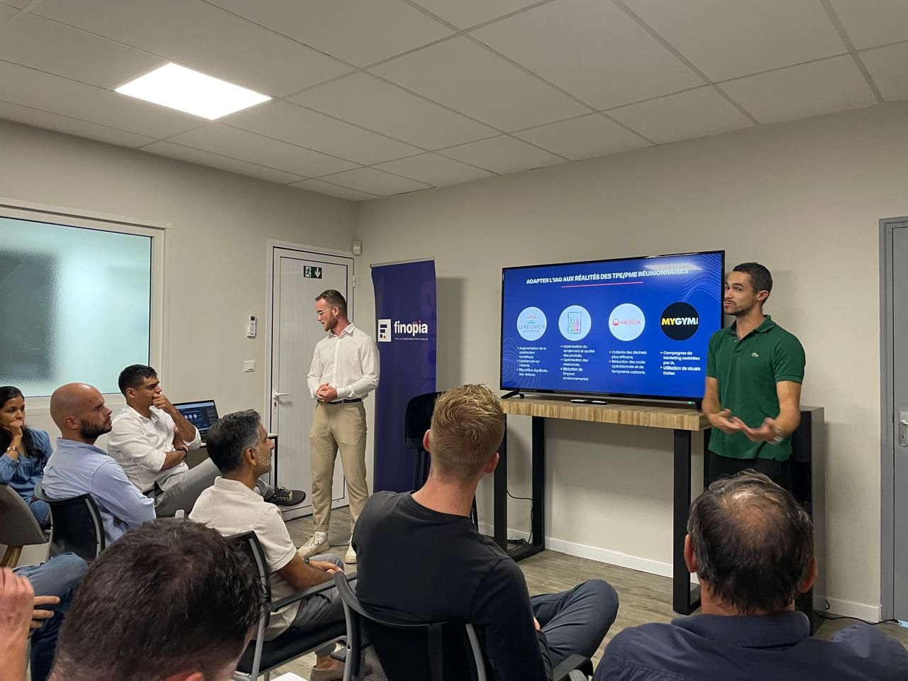 nos experts chez finopia dans le cadre formation pour les entreprises