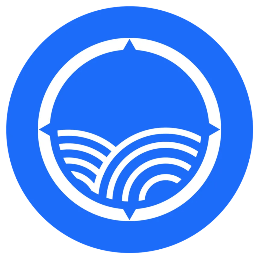 Logo bleu et rond d'un logiciel en ligne nommé AGICAP